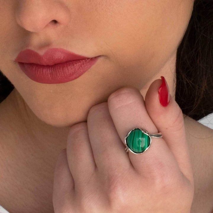 טבעת כסף 925 פתוחה עגולה מלאכית