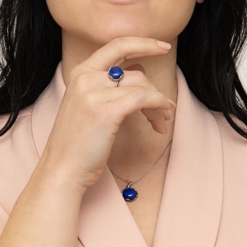 טבעת כסף 925 פתוחה עגולה לאפיס