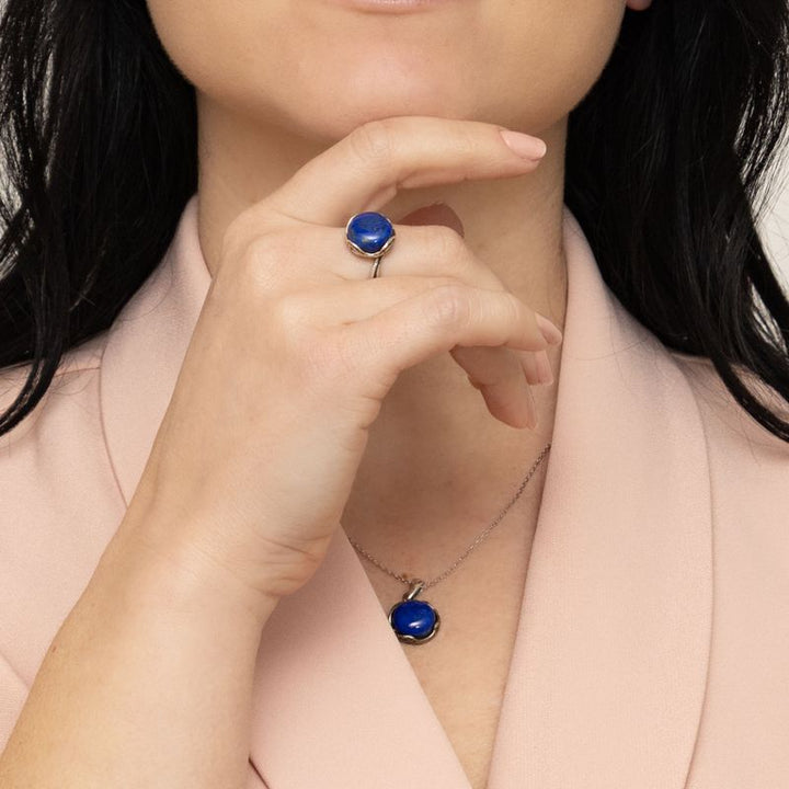 טבעת כסף 925 פתוחה עגולה לאפיס