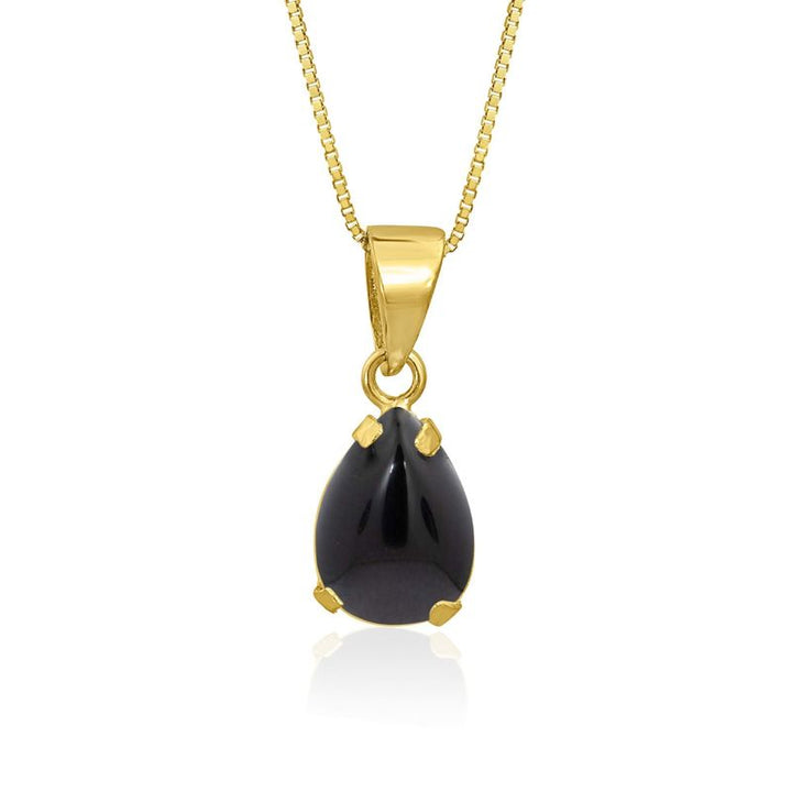 תליון טיפה זהב 14 קראט אוניקס