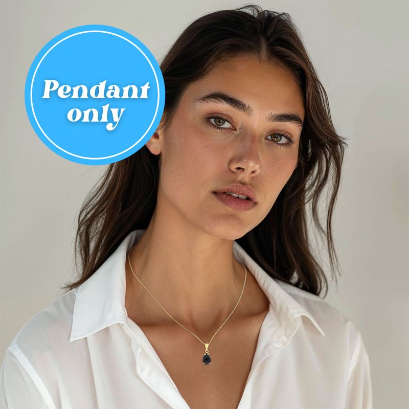 תליון טיפה זהב 14 קראט אוניקס