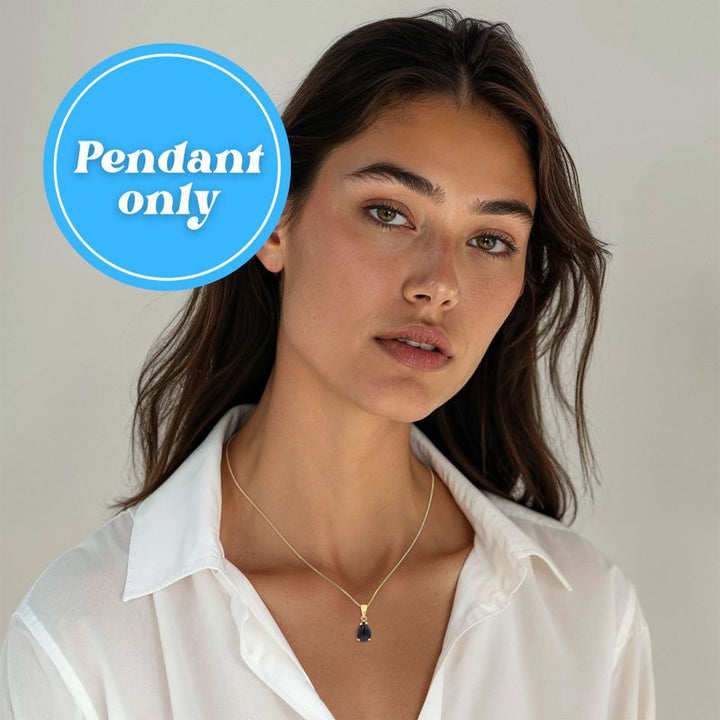 תליון טיפה זהב 14 קראט אוניקס