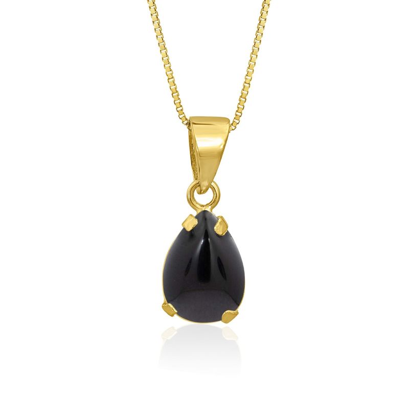 תליון טיפה זהב 14 קראט אוניקס