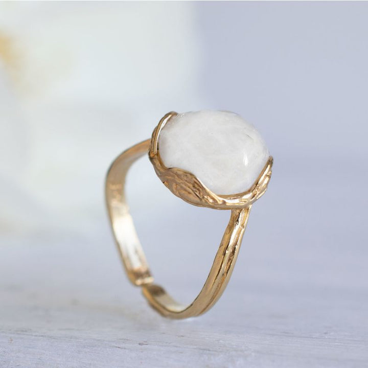 טבעת מתכווננת ציפוי זהב – מונסטון