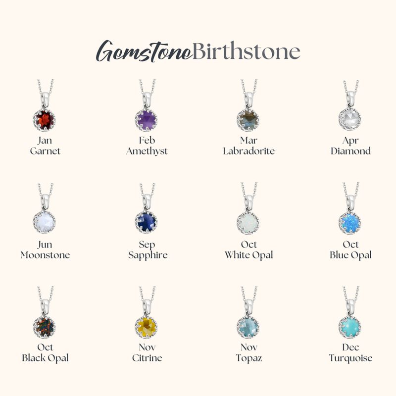 תליון כסף כתר טורקיז מלאכותי