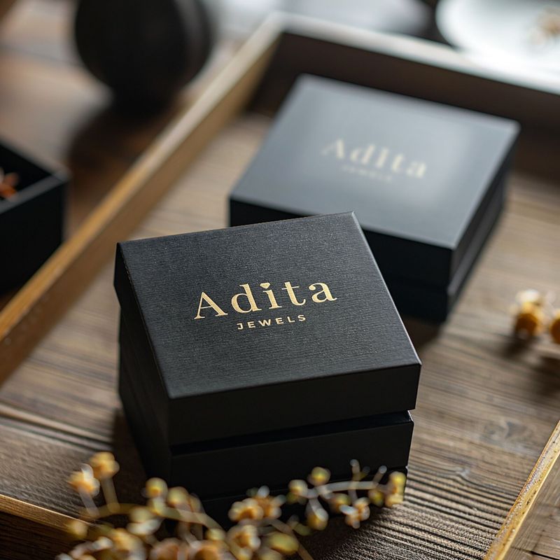 עגילי כסף תלויים – סיטרין צהוב