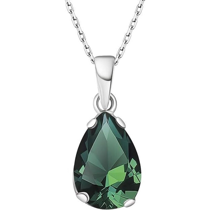 תליון אמרלד מלאכותי עם הקדשה אישית