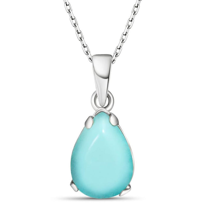 תליון טורקיז מלאכותי עם הקדשה אישית