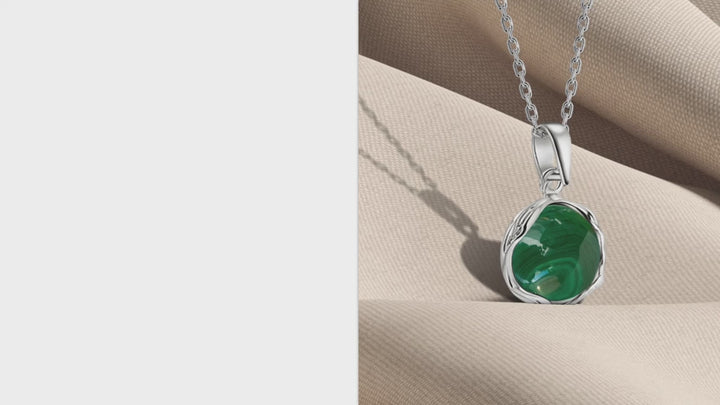 תליון מעוטר כסף 925 אבן מלאכית